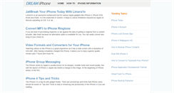 Desktop Screenshot of dreamiphone.com